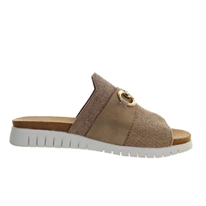 Bernie Mev Monaco Womens Sporty Ladies Slide Sandals Open Toe Casual Slipper - Picture 1 of 7