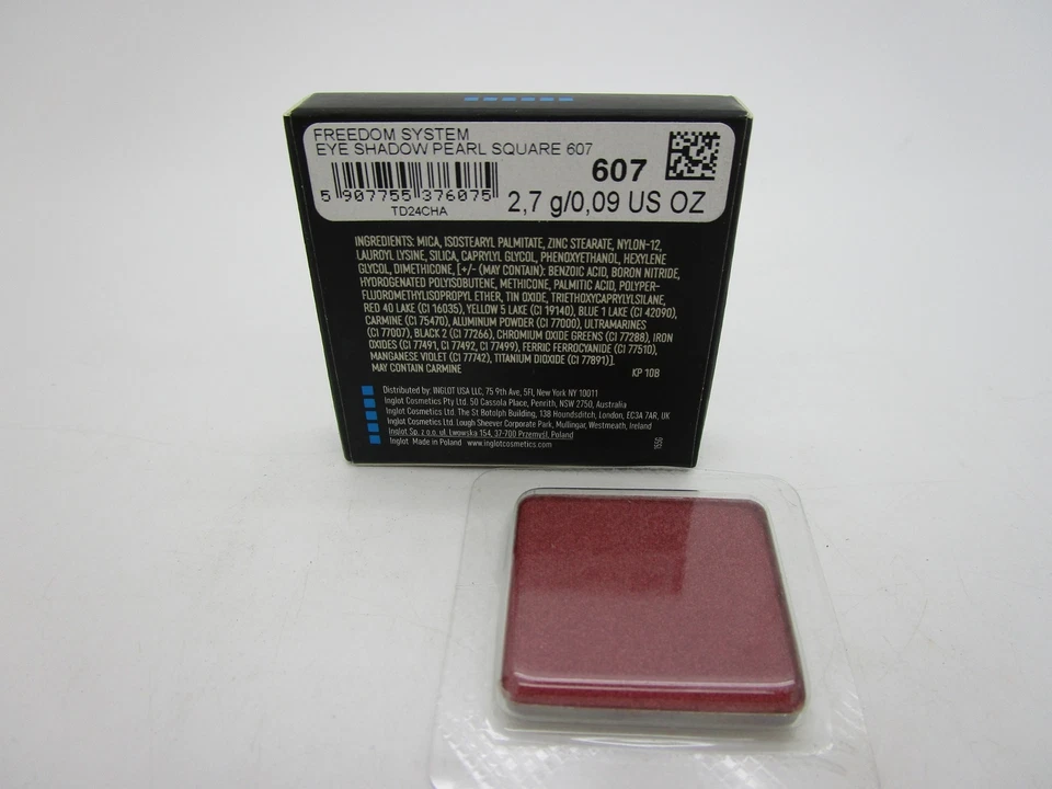 Тень: 607 INGLOT Freedom System тени для век жемчужный квадрат - Изображение 1 из 1