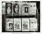 1981 Press Photo John Lennon tribute magazines & books at The Charlotte Newstand