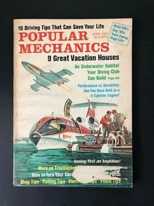 Popular Mechanics Magazine avril 1971 9 maisons de vacances - Photo 1/2