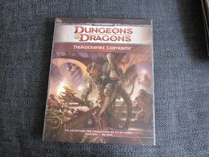 WOTC D&D 4E D20 H2 THUNDERSPIRE LABYRINTH DUNGEON DRAGON 3.5E 5E EN MUY BUENA CONDICIÓN ADV 4-6 - Imagen 1 de 5