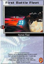 First Battle Fleet (Human) - Deluxe-Babylon 5 CCG TCG