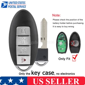 For Nissan Altima Maxima 2007 2008 2009 2010 2011 2012 Remote Key Fob Shell Case - Bild 1 von 8