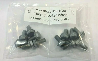 JUEGO DE 12 PERNOS DE RESORTE DELANTERO JAGUAR XJ40 X300 XJ6 XJ12 KIT DE MONTAJE AGU2551 Foto 1 de 3