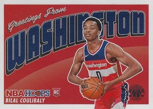 2023-24 Hoops Rookie Greetings #9 Bilal Coulibaly Washington Wizards - Picture 1 of 2