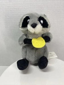 Disney Meeko Pocahontas Waschbär mit Cracker Mini Stofftier Plüschtier 6 Zoll - Bild 1 von 12
