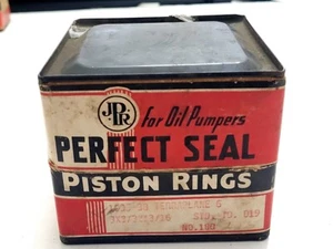 NOS HUDSON TERRAPLANE Six Piston Ring Set 1935-1938 No. 180 Johnson Piston Ring - Picture 1 of 4