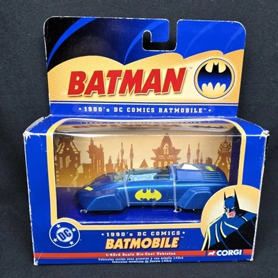 Corgi 1:43 Batman 1990’s DC Comics Batmobile  - Opening Hood - Image 1 of 4