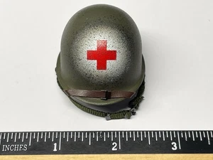 Casco DID Segunda Guerra Mundial EE. UU. 2º Batallón Ranger Serie 7 Medic Wade 1/6 FIGURA JUGUETES - Imagen 1 de 4