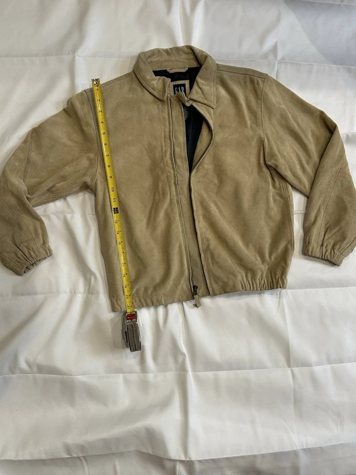 Gap Suede Boys Jacket NWT Size L/G (10) - Image 1 of 4
