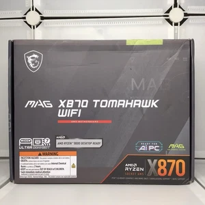 Carte mère MSI MAG X870 TOMAHAWK WIFI - AM5, DDR5, PCIe 5.0, Wi-Fi 7 - NEUVE scellée - Photo 1/8