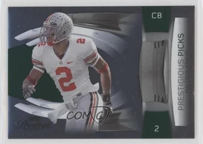 2009 Playoff Prestige Prestigious Picks Green /500 Malcolm Jenkins #37 Rookie RC - Image 1 of 2