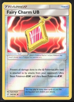 SM - Team Up #142/181 Fairy Charm UB Reverse Holo 22365 Foto 1 de 2