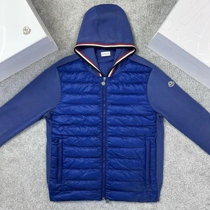 Cardigan Moncler blu - taglia XL (veste per L) - prezzo consigliato £ 650 + - Foto 1 di 9