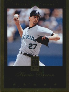 1997 Donruss Elite Gold Stars #97 Kevin Brown