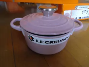 Le Creuset Cocotte Ronde 14Cm 5.1/2" 0.9L 1Qt Rosa Antiguo Hierro Fundido Nuevo - Imagen 1 de 9