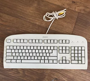 Vintage ACER Model 6511 Wired Windows KEYBOARD w/ coiled connector cable - Picture 1 of 6