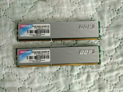 Patriot Extreme Performance 2GB (2 x 1GB) DDR3 1333 (PC3 10666) Dual Channel Kit - Image 1 of 2