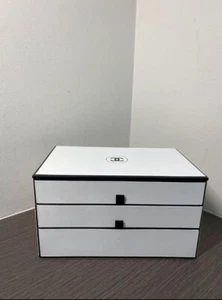 CHANEL BEAUTE Beauty VIP GWP Gift Makeup Jewelry Drawer Storage Vanity Box japan - Picture 1 of 3