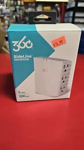 360 Rubinetto Elettrico SideLine 6 Uscite Sovratensione Parete (360554) 1080 Joule NUOVO - Foto 1 di 4