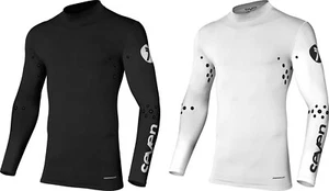 Maillot de compression homme Seven Zero Staple découpé au laser motocross VTT - MX D - Photo 1/3