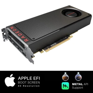 Apple Mac Pro AMD Radeon RX 480 4GB PCI-E Video Card OSX Mojave Sequoia 580 - Picture 1 of 4