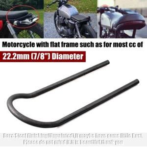Aro de asiento trasero barrido para Honda BMW Yamaha Café Racer 7/8" - Imagen 1 de 12