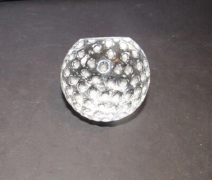 Glass Golf Ball Paperweight With Etched Initials DB - Picture 1 of 3