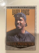 1996 Upper Deck Retail Predictor - #R43 Barry Bonds - San Francisco Giants