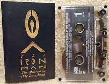 Vintage 1989 Cassette Tape Pete Townshend The Iron Man The Musical Atlantic