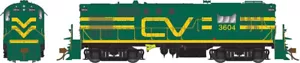 Rapido HO ALCO RS11 RS-11 Central Vermont CV #3604 DC LED 31058 - Picture 1 of 1