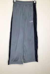 C9 by Champion Sweatpants Boys S/P 6-7 Gray Black Striped Elastic Waist - Picture 1 of 14