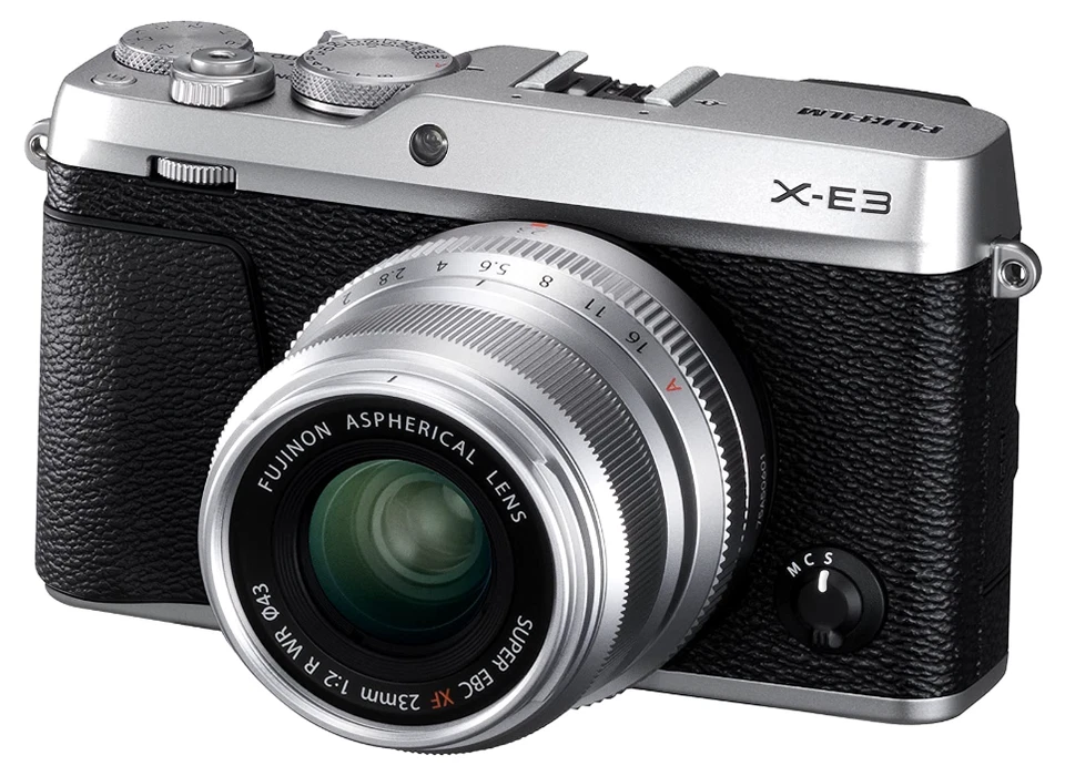 FUJIFILM Mirrorless SLR Camera X-E3 Single Focus Lens Kit Silver X-E3LK23F2-S - image 1 of 1