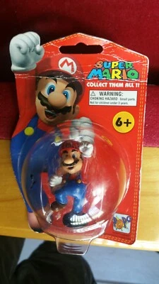 Minifigura Popco Super Mario Collect Them All - Mario - NUEVO Precintado Foto 1 de 2