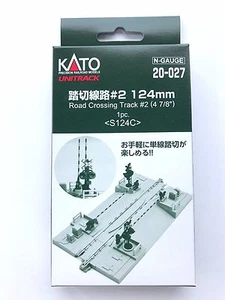 Kato 20-027 124mm (4 7/8") Road Crossing Track #2 S124C N Scale - Picture 1 of 3
