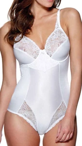 CHARNOS SUPERFIT CR 171, UNDERWIRED CUP, BODY SHAPER, WHITE, BLACK OR NATURAL - Picture 1 of 16