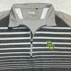 Ping Performance Baylor Bears 1/4 Zip Pullover Men's Large Long Sleeve Golf - Picture 1 of 9