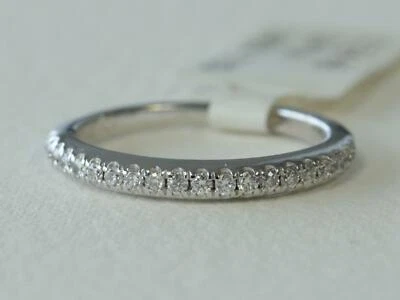 Scott Kay 圆形明亮式切割钻石结婚戒指 14 克拉白金 — 第 1/4 张图片