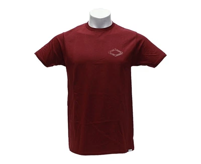 NEW Nixon Jager Men's Burgundy Short Sleeve T-Shirt S2809-234 MSRP $25 - Image 1 of 2