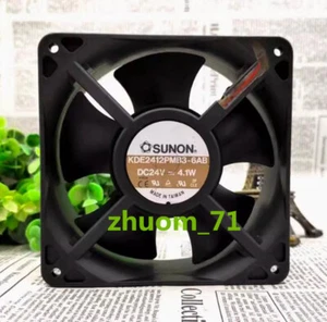 1PC SUNON KDE2412PMB3-6AB DC 24V 4.0W 12038 12CM cooling fan - Picture 1 of 5