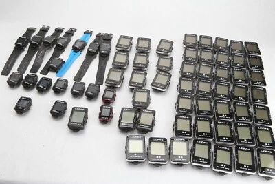 Lot 68x Lezyne Enhanced Micro C Super Power Mini GPS Watch Bike PARTS REPAIR - Image 1 of 4