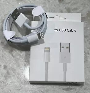 Original USB Fast Charger Cable Cord For iPhone 14 13 12 11 Pro Max X 8 7 - 3 Ft - Picture 1 of 21