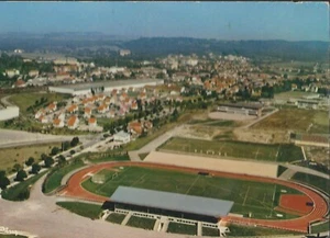 FOOTBALL CARTE POSTALE STADE JEAN BOULOUMIE VITTEL 88 - Picture 1 of 1