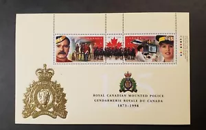 Stamps Canada Mint: #1737b 45c RCMP 125th Anniversary--90c SS of 2 VF MNH - Picture 1 of 1