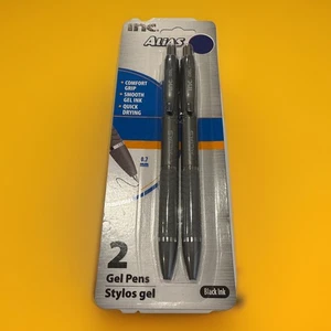 Inc. Alias 2 Black Ink Gel Pens *Set of 2* - Picture 1 of 4
