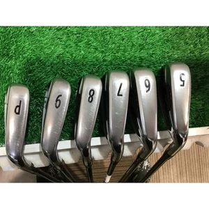 (Titleist) Iron Set 6Piece AP1 712 5-PW Flex S Shaft ROMBAX 60 Graphite Used JPN - Picture 1 of 24