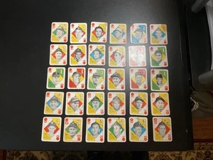 1951 Topps Baseball rote Rückseite Lot von 30 verschiedenen schlechten bis sehr guten mit Sternen - Bild 1 von 7