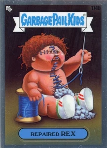 2022 Topps Chrome Series 5 Garbage Pail Kids Repaired Rex #174bb - Bild 1 von 2