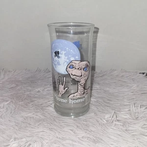 E.T. 1982 vintage Bicchiere Pizza Hut "Phone Home" Edizione Limitata Serie da Collezione - Foto 1 di 6