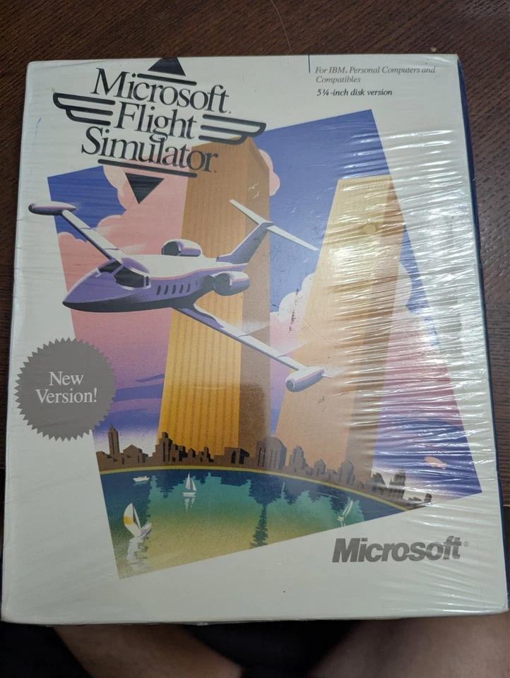 1988 Microsoft flight simulator Ver. 3.00 New Version! - Image 1 of 4
